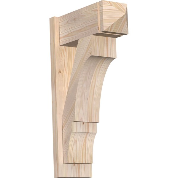 Ekena Millwork Balboa Arts & Crafts Smooth Outlooker, Douglas Fir, 7 1/2"W x 18"D x 30"H OUT08X18X30BOA03SDF - main